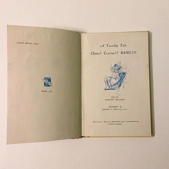 Vintage 1955 Clatter  Clatter Bang by Dorothy Richards Ladybird Book - Picture 7 of 16